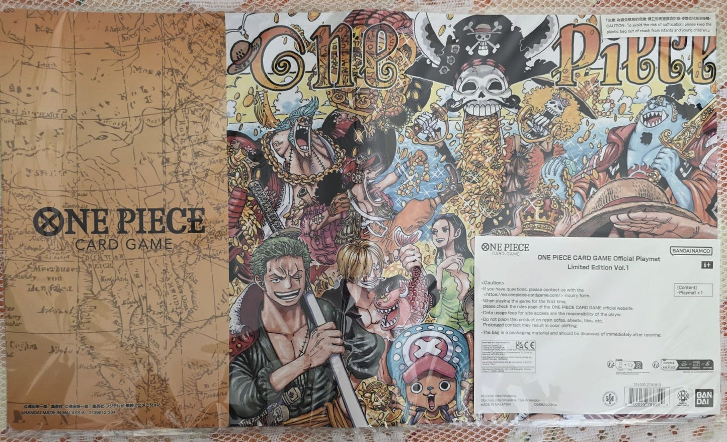 One Piece Card Game Official Playmat Limited Edition Vol.1