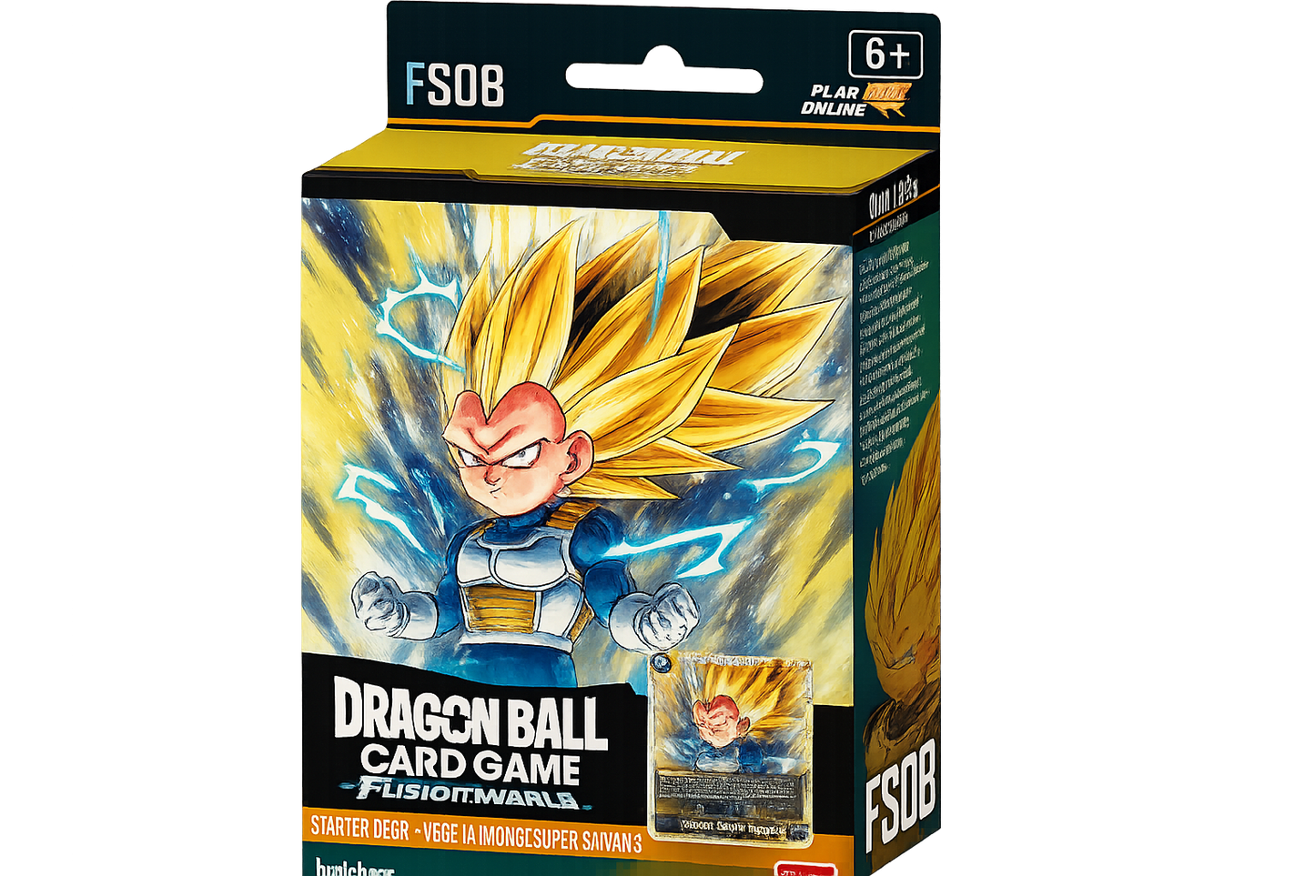Fusion World Starter Deck FS08 – Vegeta – Dragon Ball Super TCG – EN