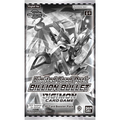 Digimon BILLION BULLET Card Game Limited Pack LM-06 (6 Bustine) - Acquista ora! - OnyTCG