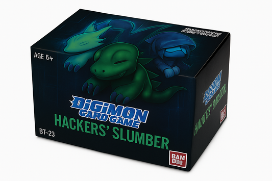 Digimon Card Game HACKERS' SLUMBER BT-23 - Sfondo bianco