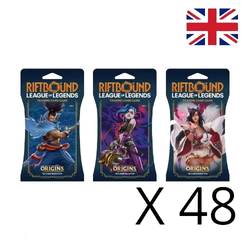 Riftbound TCG League of Legends – Set One Origins Booster Display (48 packs) EN