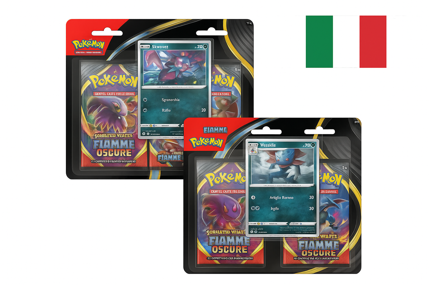 Pokémon Megaevoluzione Fiamme Spettrali 3 Pack Blister (IT) - Preordina - OnyTCG