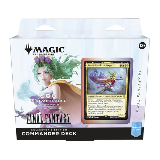 Magic the Gathering - Final Fantasy - Commander Decks Collector's Edition Display (4) - Eng 