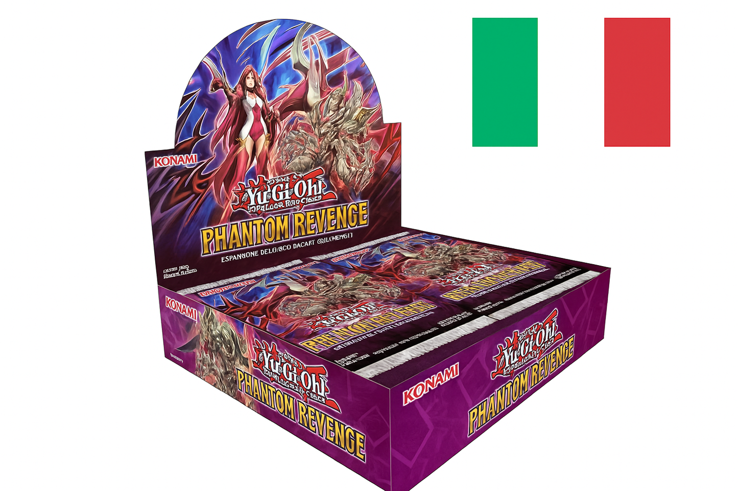 Yu-Gi-Oh! Phantom Revenge Box 24 Booster Pack - ITA - OnyTCG